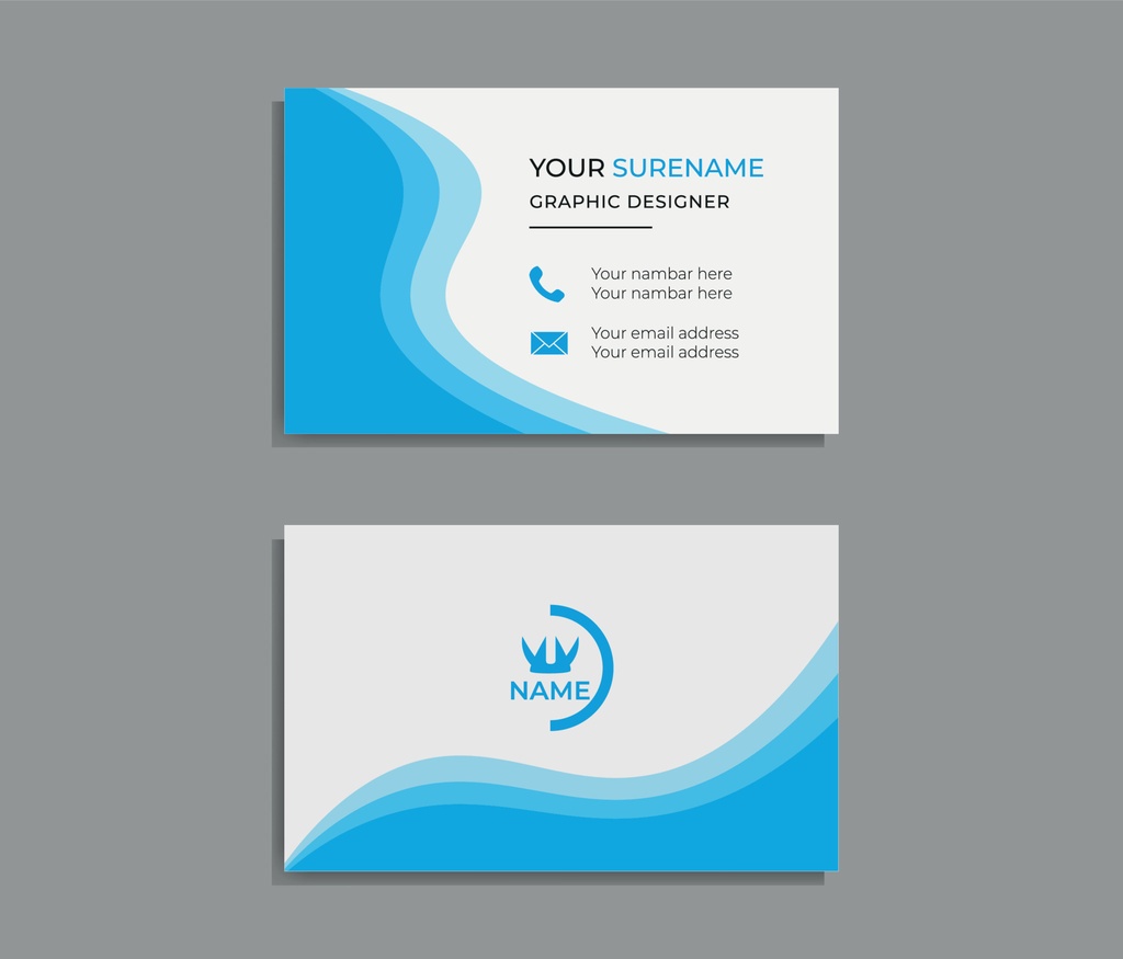 Business Cards Regular Gloss - 1 Side