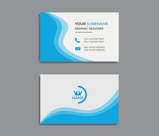 Business Cards Deluxe Gloss - 1 Side